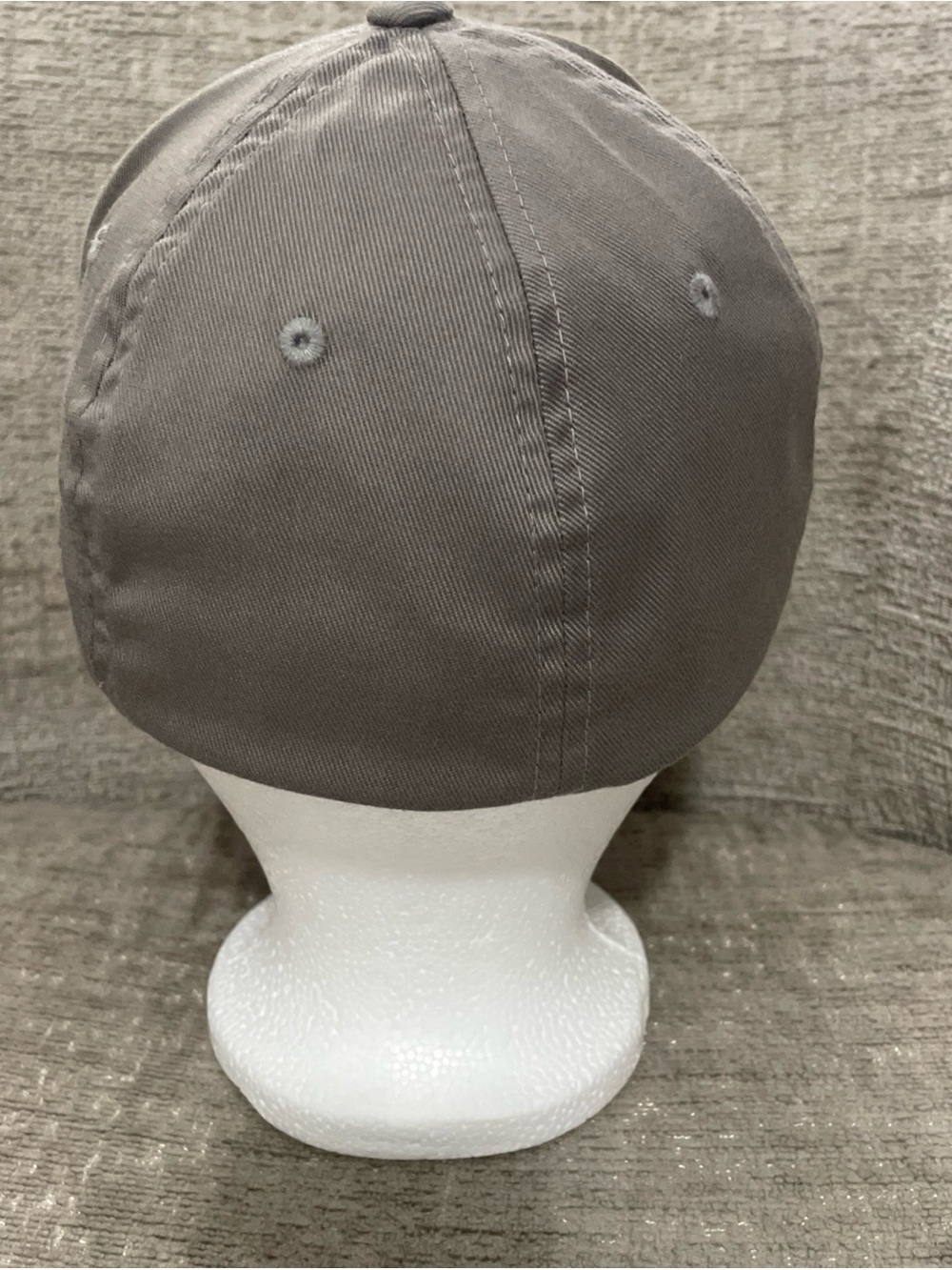 FLEXFIT Amazon Classic ORIGINAL 6-Panel Fitted Baseball Cap HAT S/M Grey - Picture 6 of 12